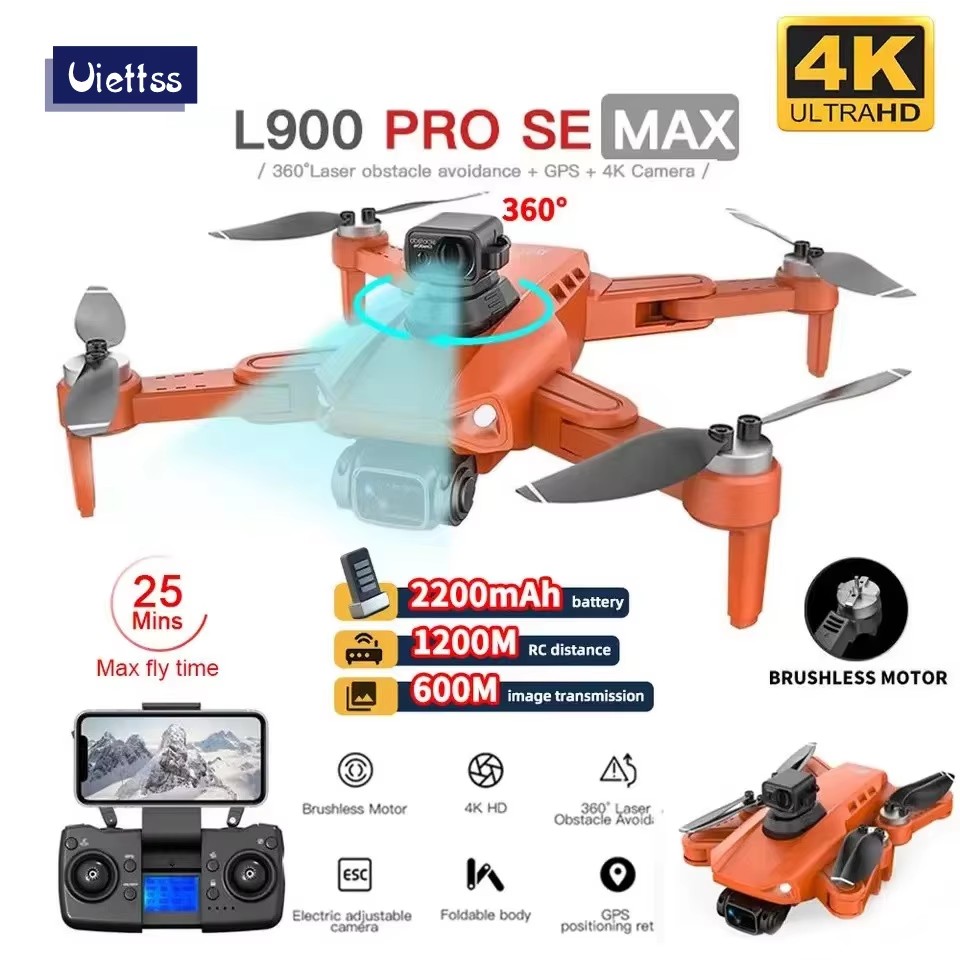L900 Pro / SE / MAX Drone 4K P - Drone Kit Vtol recension och pris