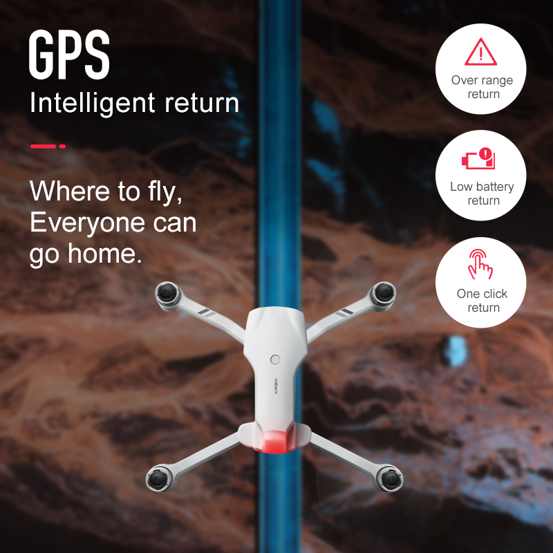 4DRC F10 RC Drone GPS 6K HD Du - Drone Kit Vtol recension och pris