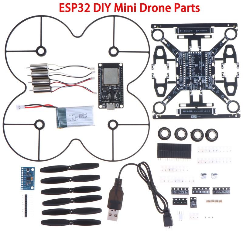 E1 ESP32 Open‑Source Mini Dron - Drone Kit Parts Included recension och pris