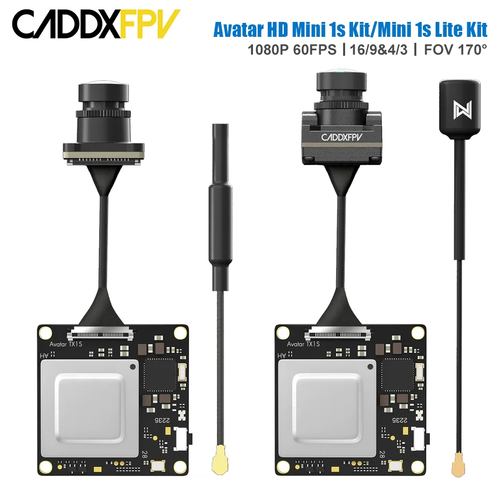 CADDX Walksnail Avatar HD Mini - Drone Kit Build Yourself recension och pris