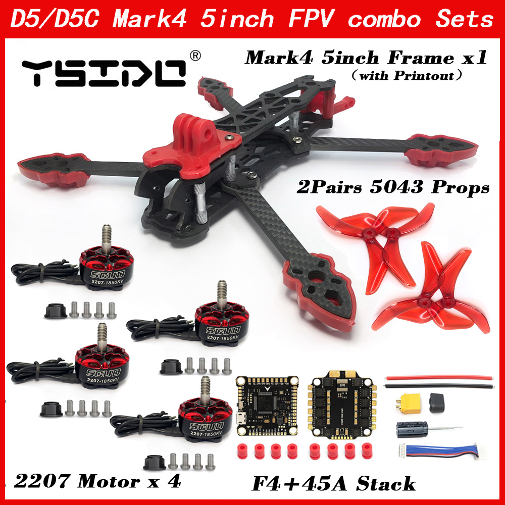 Mark4 5inch D5 D5C FPV Wheelba - Drone Kit Vtol recension och pris