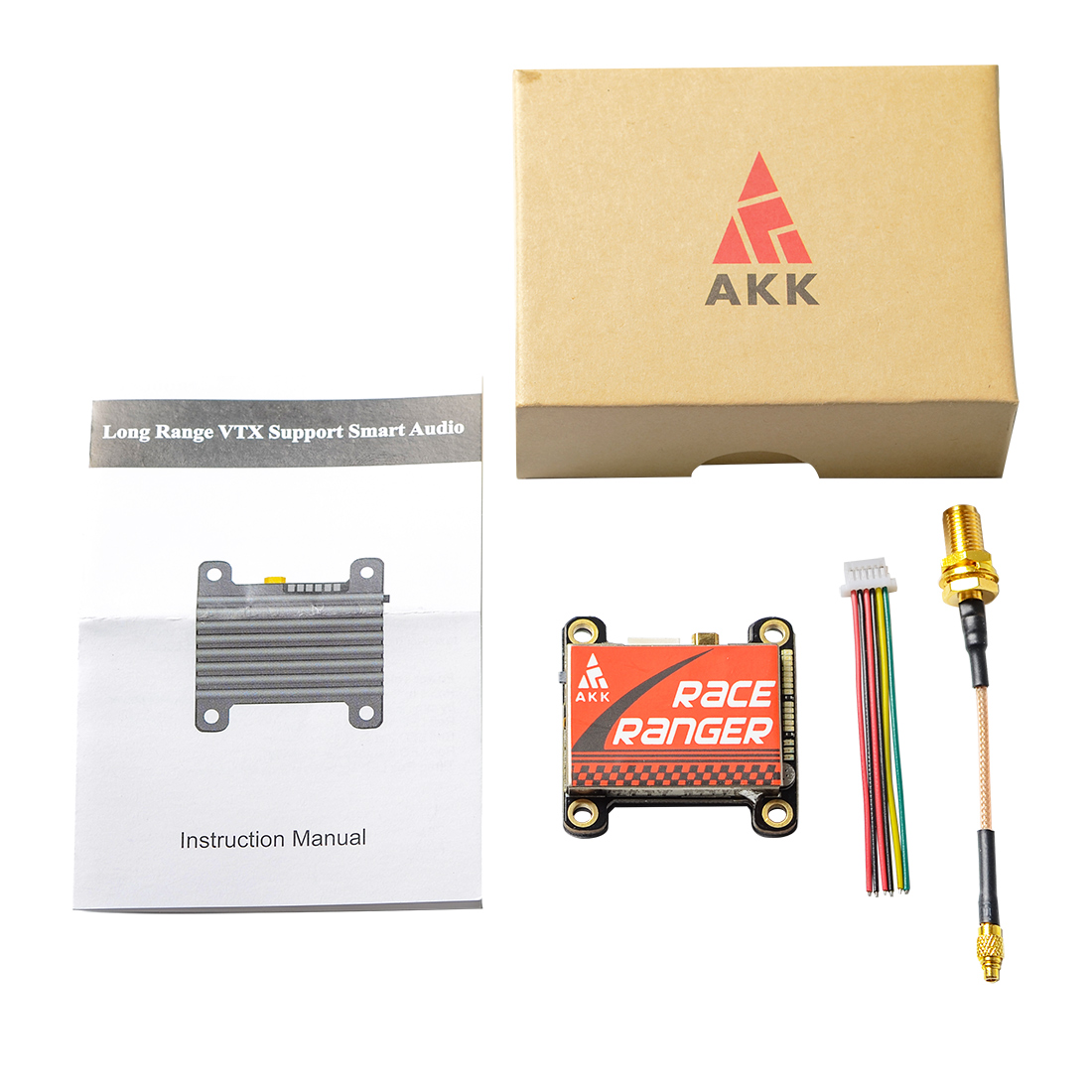 AKK Race Ranger LX  5.8G Long  - Drone Kit Vtol recension och pris
